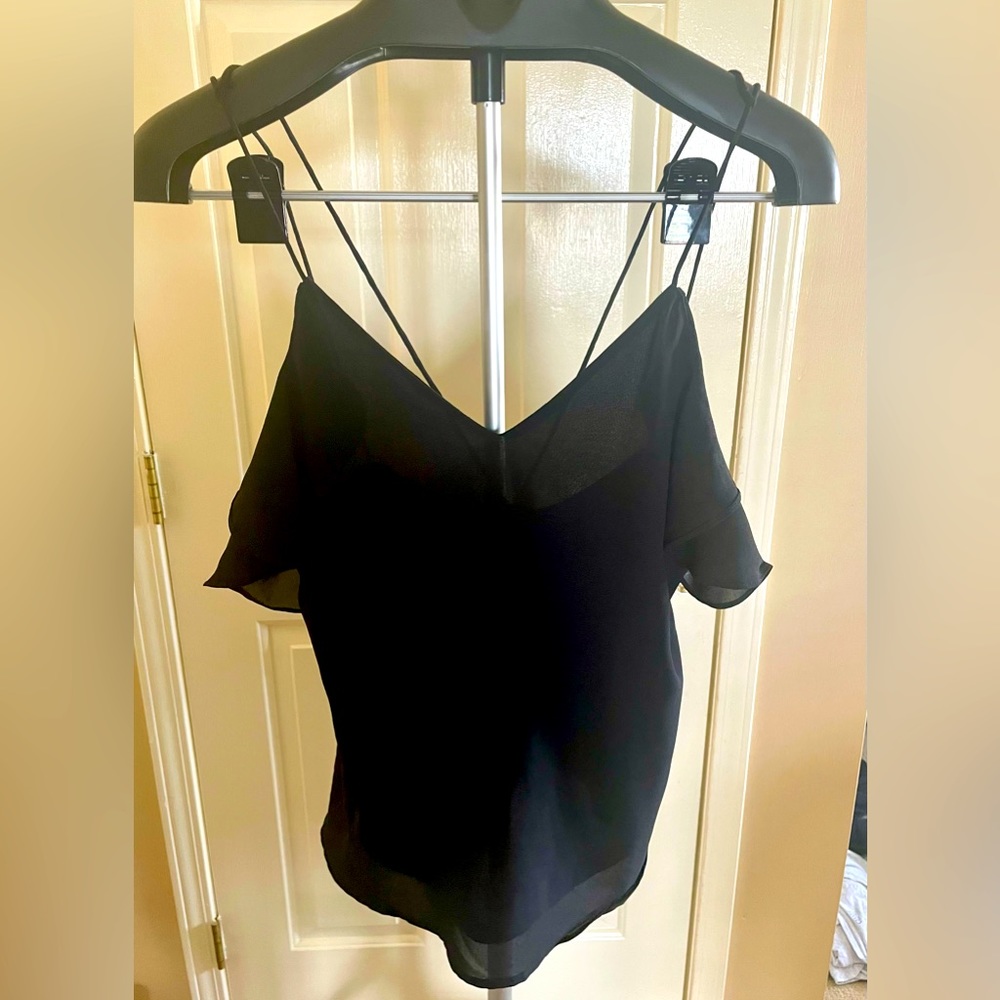 Love & Love, Small, Black Stapy Top